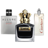 3 Parfums Allure Homme Sport, Jean Paul Gaultier Scandal, Cartier Declaration (Eau de Parfum)